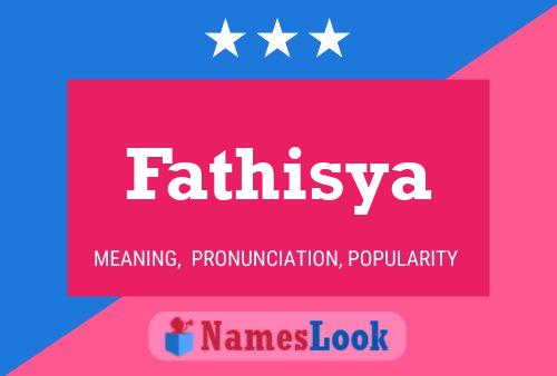 ملصق اسم Fathisya