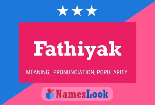 ملصق اسم Fathiyak