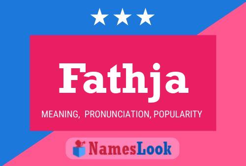 ملصق اسم Fathja