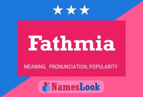 ملصق اسم Fathmia