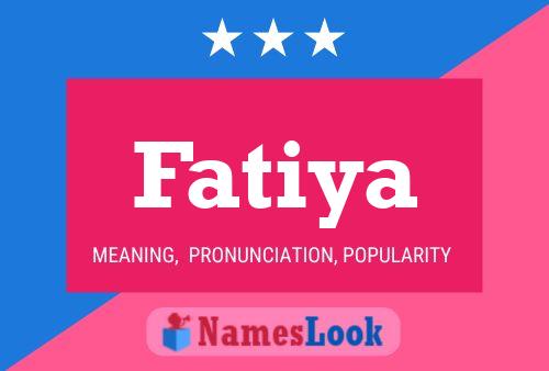 ملصق اسم Fatiya