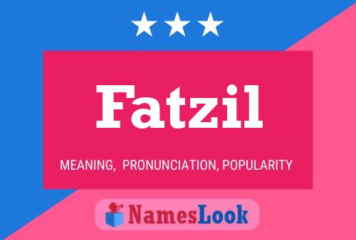 ملصق اسم Fatzil