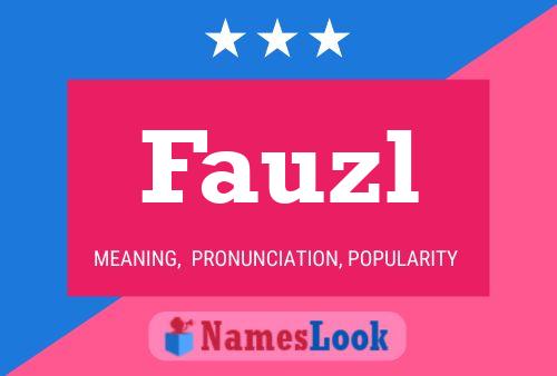 ملصق اسم Fauzl