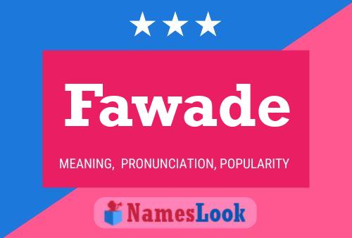 ملصق اسم Fawade