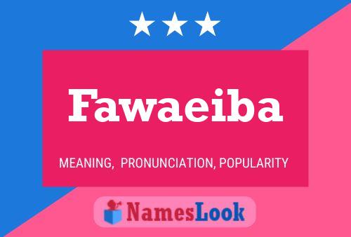 ملصق اسم Fawaeiba