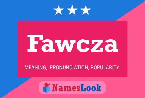 ملصق اسم Fawcza