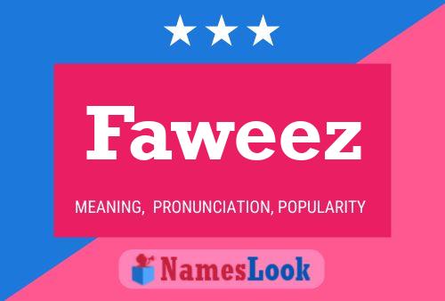 ملصق اسم Faweez