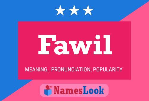 ملصق اسم Fawil