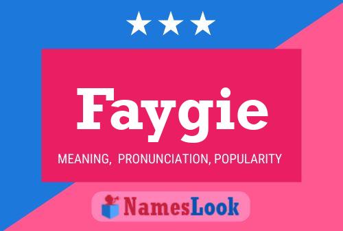 ملصق اسم Faygie