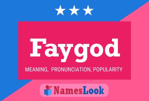 ملصق اسم Faygod