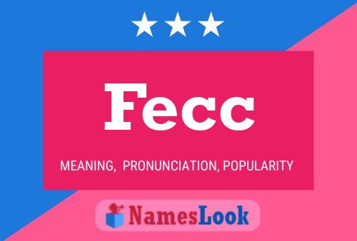 ملصق اسم Fecc