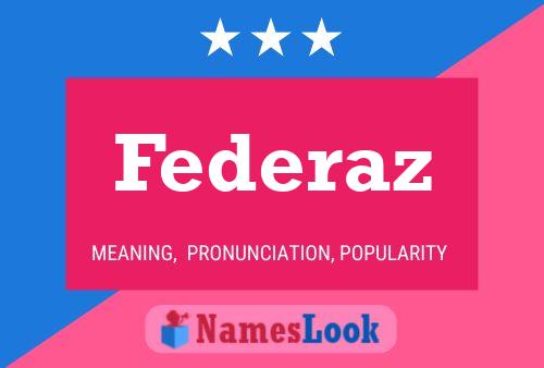 ملصق اسم Federaz