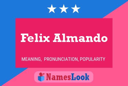 ملصق اسم Felix Almando