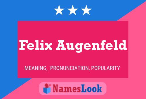 ملصق اسم Felix Augenfeld