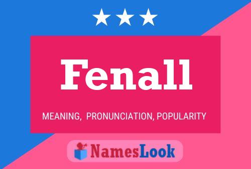 ملصق اسم Fenall