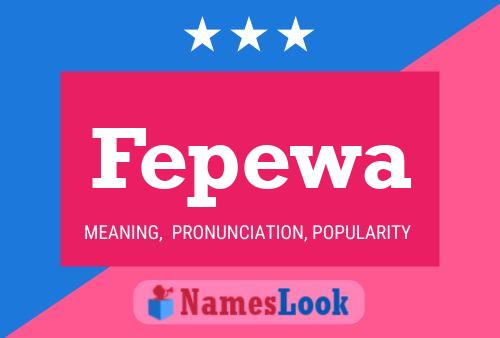 ملصق اسم Fepewa