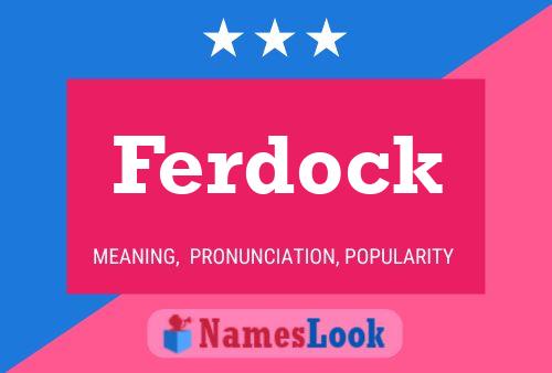 ملصق اسم Ferdock