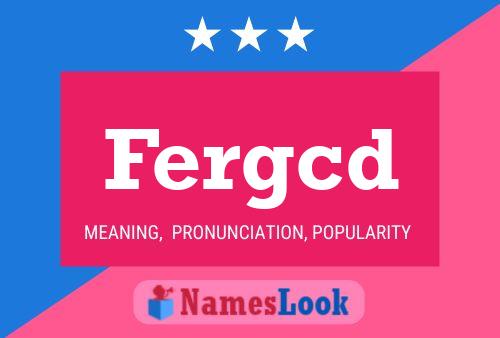 ملصق اسم Fergcd