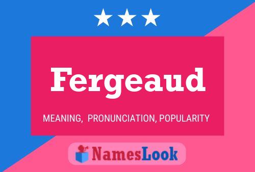 ملصق اسم Fergeaud