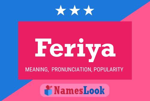 ملصق اسم Feriya