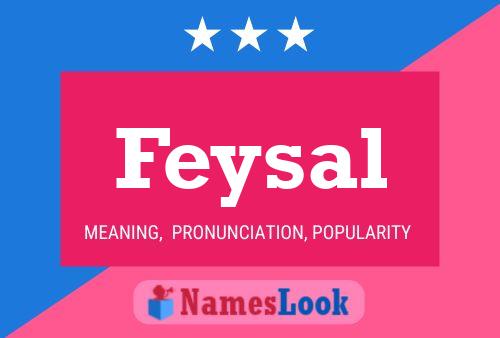 ملصق اسم Feysal