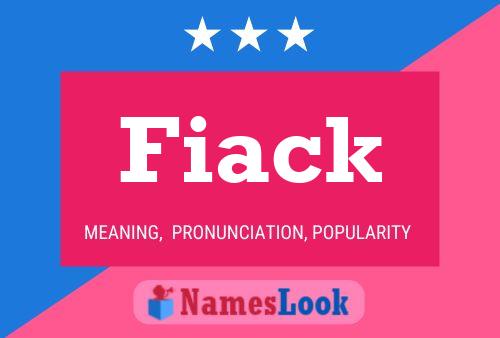 ملصق اسم Fiack