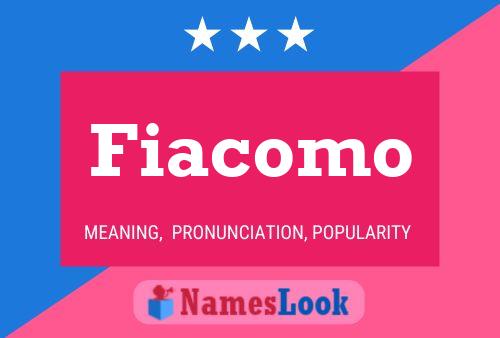 ملصق اسم Fiacomo