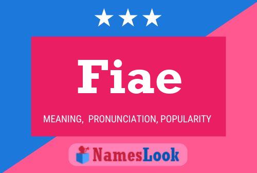 ملصق اسم Fiae