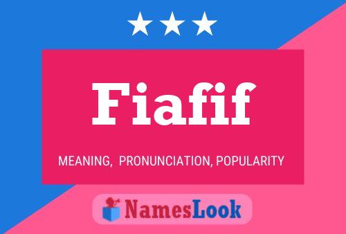 ملصق اسم Fiafif