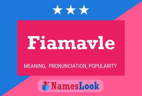 ملصق اسم Fiamavle