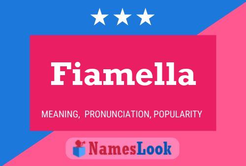 ملصق اسم Fiamella