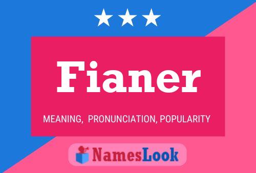 ملصق اسم Fianer