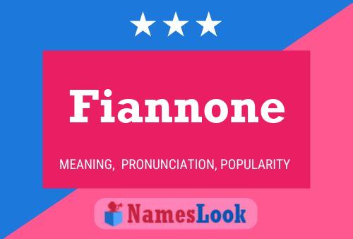 ملصق اسم Fiannone