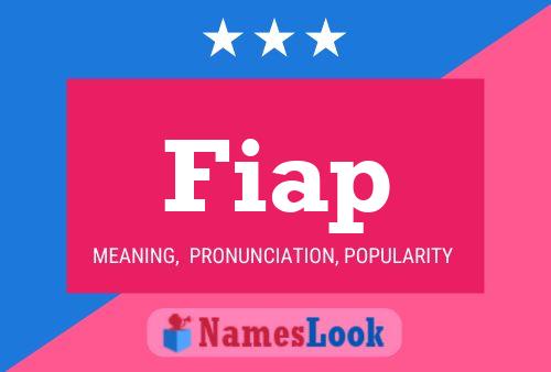 ملصق اسم Fiap