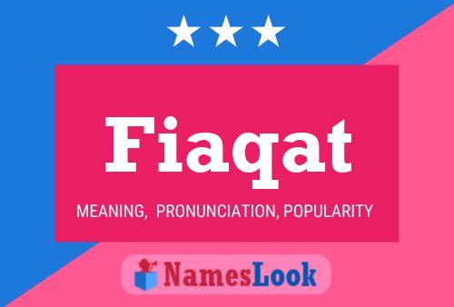 ملصق اسم Fiaqat