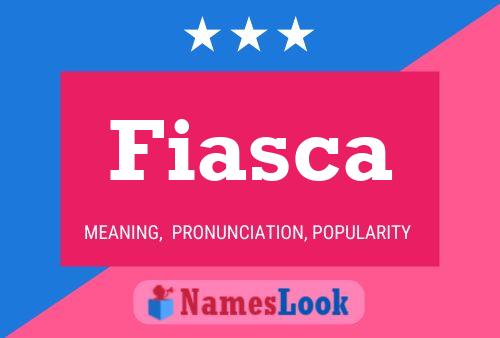 ملصق اسم Fiasca