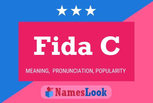 ملصق اسم Fida C