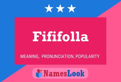 ملصق اسم Fififolla