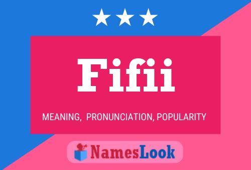 ملصق اسم Fifii