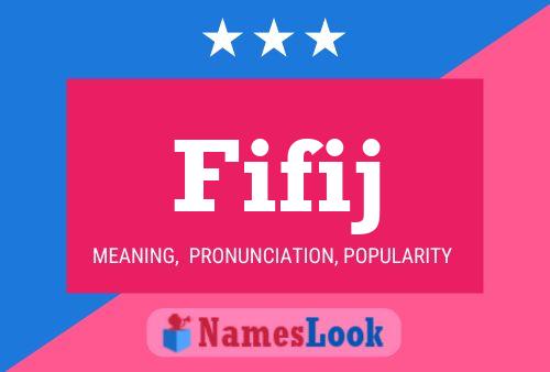 ملصق اسم Fifij