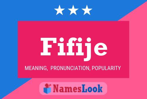 ملصق اسم Fifije