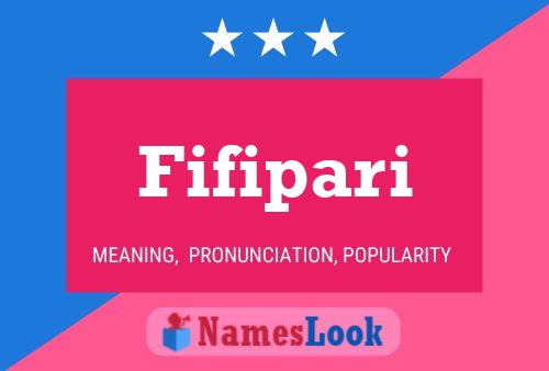 ملصق اسم Fifipari