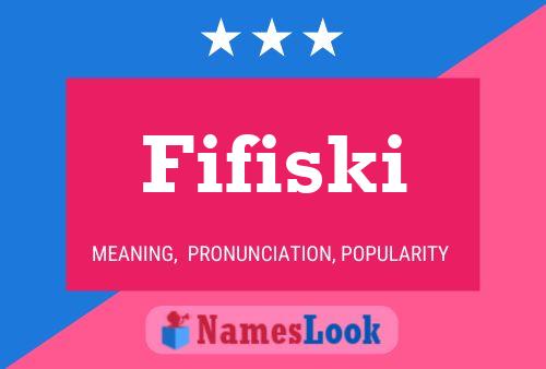 ملصق اسم Fifiski