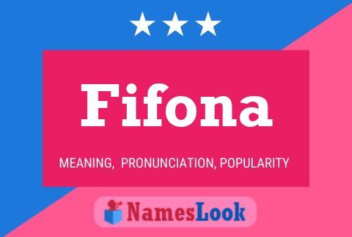 ملصق اسم Fifona