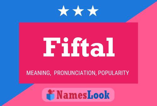 ملصق اسم Fiftal