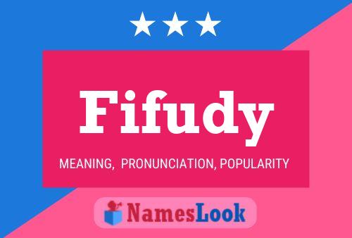 ملصق اسم Fifudy