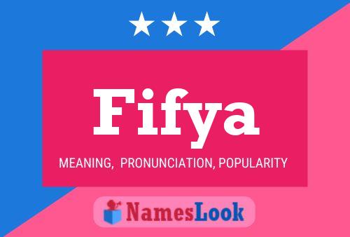 ملصق اسم Fifya