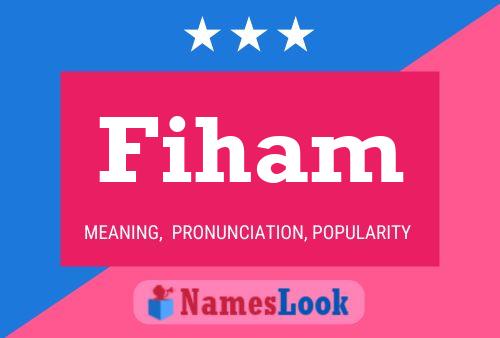 ملصق اسم Fiham