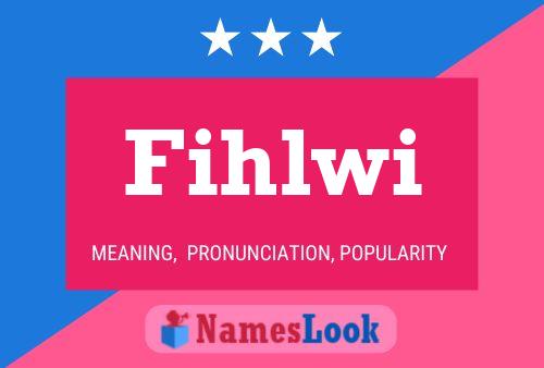 ملصق اسم Fihlwi