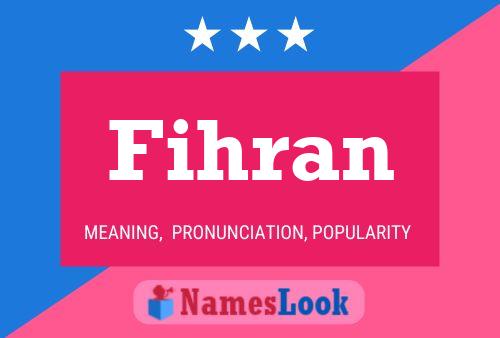 ملصق اسم Fihran